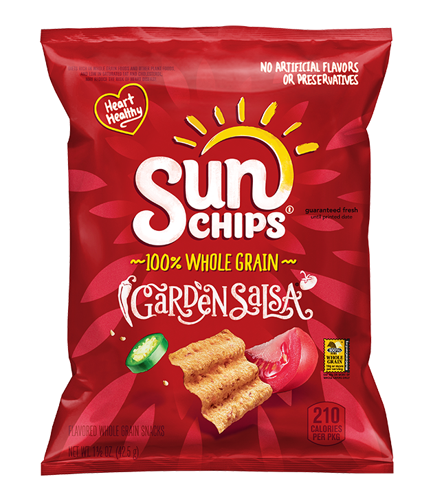高価値セリー Sunchips® Garden oz 1.5 - Snacks Grain Whole Flavored Salsa® 菓子
